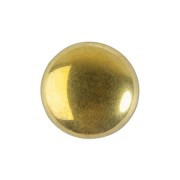 Cabochons ronds en verre par Puca® 8 mm - Full Dorado x10