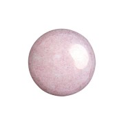 Cabochons ronds en verre par Puca® 8 mm - Opaque Light Rose Ceramic Look x10