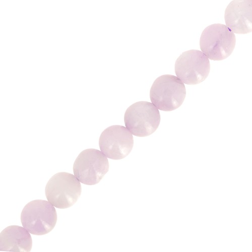Perles rondes 6 mm pierre gemme - Kunzite x38cm