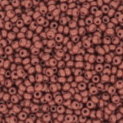 Perles rocailles Preciosa 11/0 2 mm - Opaque Milk Chocolate x20g