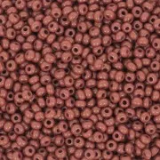 Perles rocailles Preciosa 11/0 2 mm - Opaque Milk Chocolate x20g