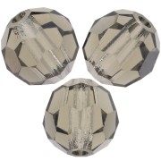 Perles rondes facettées Preciosa - Round Bead 4 mm - Black Diamond x20|raw }}