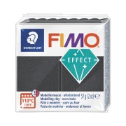 Pâte Fimo Effect 57gr - Gris acier Métallisé (n°091)