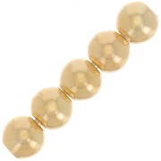Perles rondes 2.5 mm - Gold filled (or laminé)  x25|raw }}
