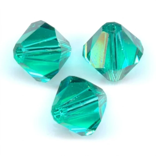 Toupies en cristal PureCrystal 5328 8 mm Light Emerald x6
