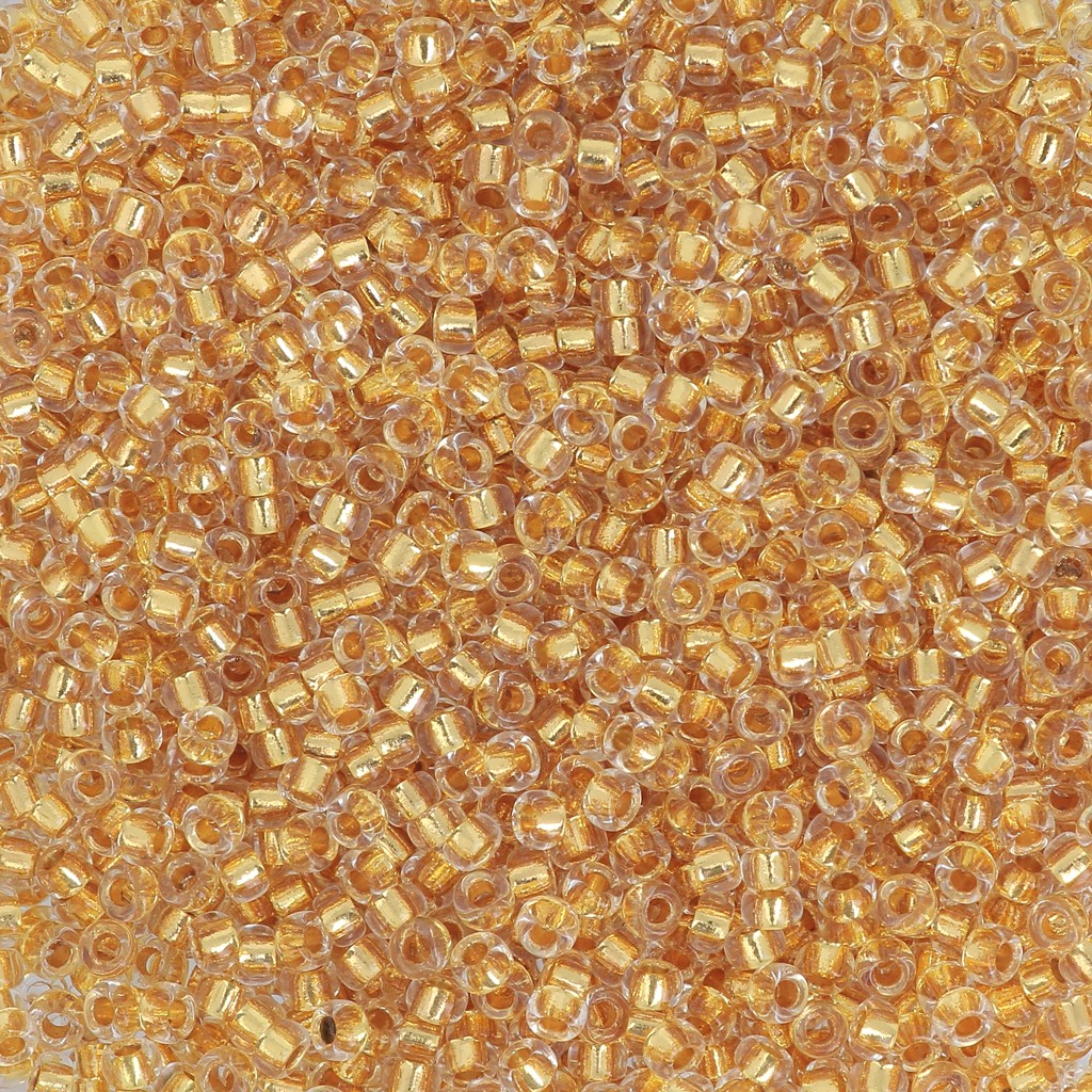 miyuki rocailles 15/0 24kt gold plated - kralen