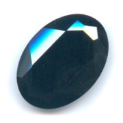 Cabochon PureCrystal 4127 30x22 mm Jet