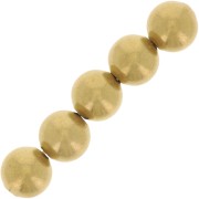 Perles rondes 8 mm - Laiton brut x50|raw }}