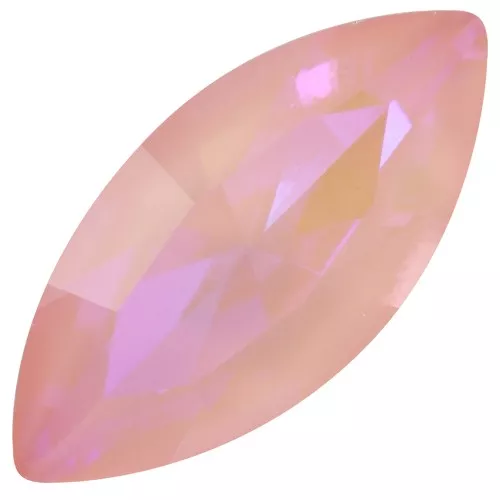 Cabochon navette Aurora A4200 15x7 mm - Crystal Peach Delite x1