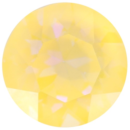 Cabochon rond Aurora A1088 8 mm - Crystal Sunshine Delite x1