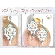 Arcos® par Puca® 5x10 mm - Opal Milky Grey x10g