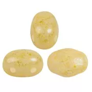 Perles en verre Samos® par Puca® 7x5 mm - Milky Beige x10g