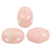 Perles en verre Samos® par Puca® 7x5 mm - Milky Peach x10g|raw }}