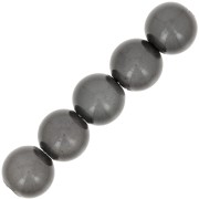 Perles Magiques 10 mm - Gris foncé x10|raw }}