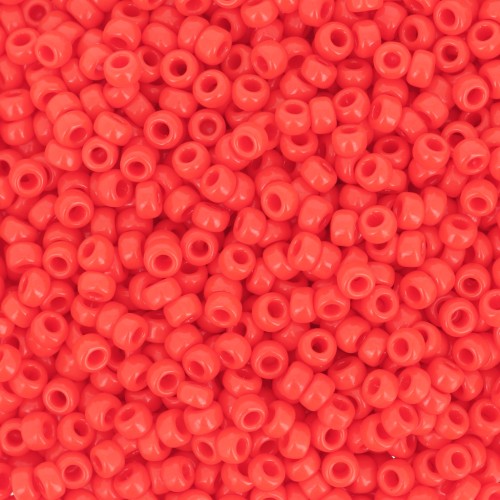 Rocaille Miyuki 11/0 407 - Opaque Vermilion Red x100g