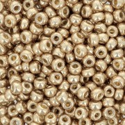Rocaille Miyuki Duracoat 8/0 4204 - Galvanized Champagne x100g