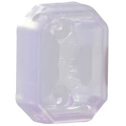 Serti octogone en plastique pour cabochon 4627 18x13 mm - Violet Opal x1|raw }}