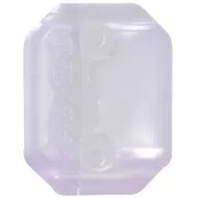 Serti octogone en plastique pour cabochon 4627 18x13 mm - Violet Opal x1
