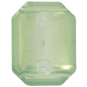 Serti octogone en plastique pour cabochon 4627 18x13 mm - Olive Opal x1