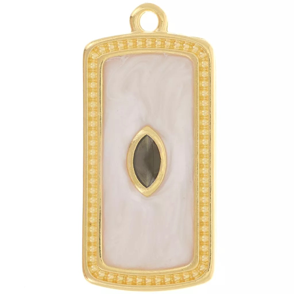 Broche Vintage Dorée Avec Filigrane Et Perle Nacrée - Bijou Ancien N°3251