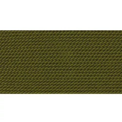 Fil de soie 0.70 mm - Olive x2m