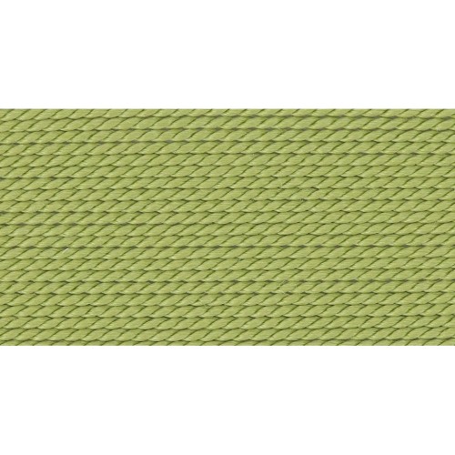 Fil de soie 0.70 mm - Vert jade x2m