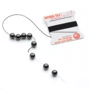 Fil de soie 0.70 mm - Jaune clair x2m