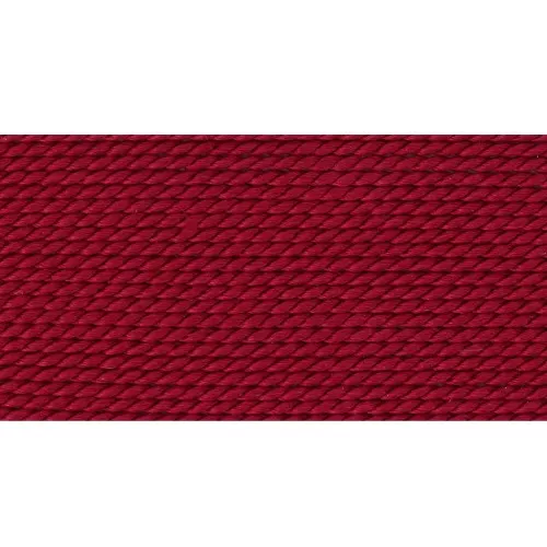 Fil de soie 0.70 mm - Grenat x2m