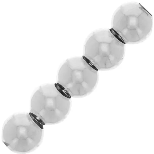 Perles rondes 4 mm - Argent 925 x100