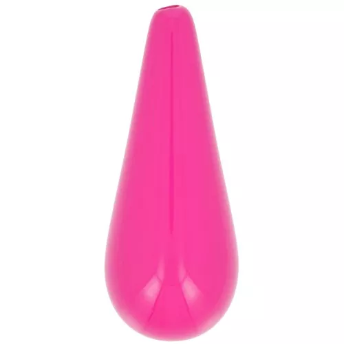 Perle poire en résine 40x16 mm - Fuchsia x1