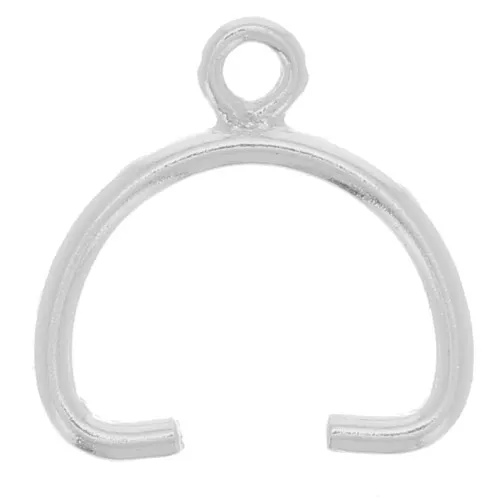 Attache pendentif - bélière 8 mm - Argent 925 x1