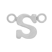 Intercalaire lettre alphabet 6x9 mm - S - Argent 925 x1|raw }}