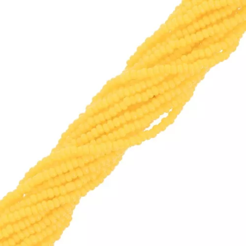 Charlottes Preciosa 13/0 - Opaque Jaune foncé x20g