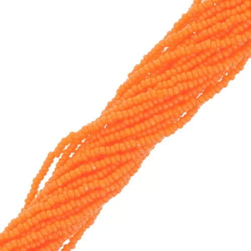 Charlottes Preciosa 15/0 - Opaque Orange foncé x9g