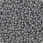 Perles rocailles Preciosa  11/0 2 mm - Permalux Black x20g
