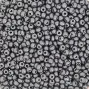 Perles rocailles Preciosa  11/0 2 mm - Permalux Black x20g