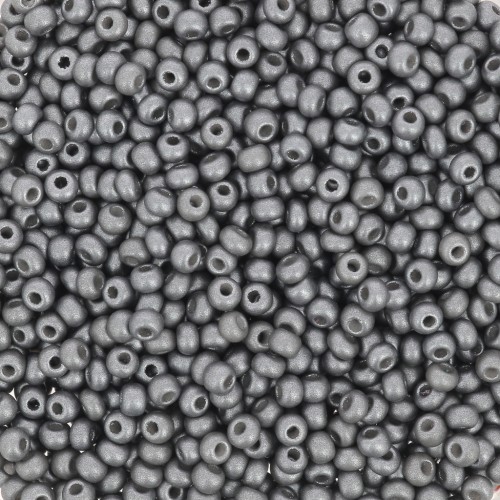 Perles rocailles Preciosa  11/0 2 mm - Permalux Black x20g
