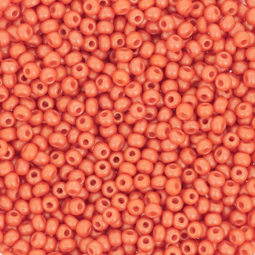 Perles rocailles Preciosa  11/0 2 mm - Permalux Orange x20g