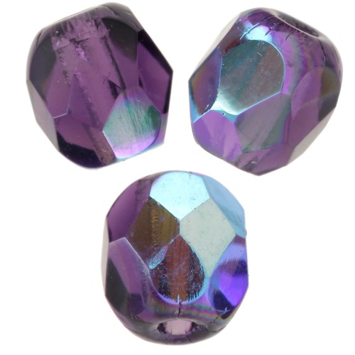 Perles En Cristal Facettées Arc-en-ciel - 600 Pièces, 24 Couleurs, 8mm - Pour Fabrication De Bijoux DIY (bracelets, Colliers, Boucles D'oreilles)
