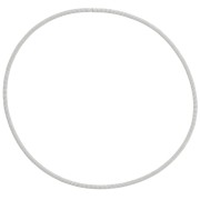 Bracelet ressort - bracelet corde de guitare 62 mm - Acier inoxydable 304L Blanc|raw }}