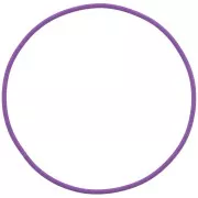 Bracelet ressort - bracelet corde de guitare 62 mm - Acier inoxydable 304L Violet