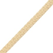Cordon en polyester tressé 5 mm - Beige x1m|raw }}