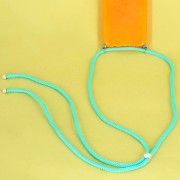 Cordon en polyester tressé 5 mm - Marron x1m