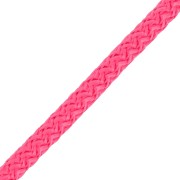 Cordon en polyester tressé 5 mm - Fuchsia x1m|raw }}