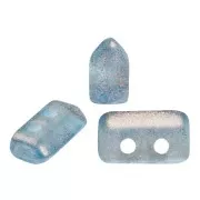 Perles en verre Piros® par Puca® 2x5 mm - Halo Sky Blue x10g