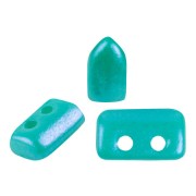 Perles en verre Piros® par Puca® 2x5 mm - Tutti Frutti Turquoise x10g|raw }}
