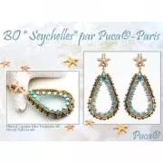 Minos® par Puca® 2.5x3 mm - Chatoyant Hot Pink x5g