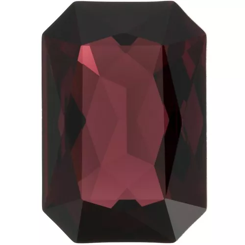 Cabochon PureCrystal 4627 27x18.5 mm Burgundy