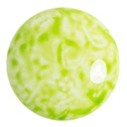 Cabochon rond en verre par Puca® 25 mm - Milky Citrine x1|raw }}