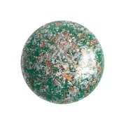 Cabochon rond en verre par Puca® 18 mm - Frost Jade Tweedy x1